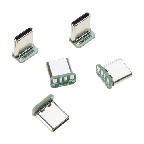 REITINGE 5 Stücke 16Pin Typ C USB C Stecker Typ C Männlich Vertikale Board Erweiterte Datenkabel Ersatzteile Zubehör von REITINGE