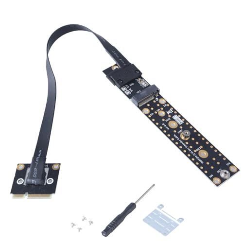 REITINGE Hochgeschwindigkeits PCIE Zu-2-Riser Karten M Key Erweiterungskonverter Zum Testen Von Grafikkarten Und PCs Computer von REITINGE