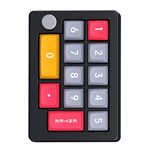 REITINGE Kompakte und programmierbare Zifferntastatur mit Drehknopf-Programmierfunktion, einfach zu bedienen, kein Treiber erforderlich REITINGE Kompakte und programmierbare Zifferntastatur mit Drehknopf-Programmierfunktion, einfach zu bedienen, kein Treiber erforderlich von REITINGE