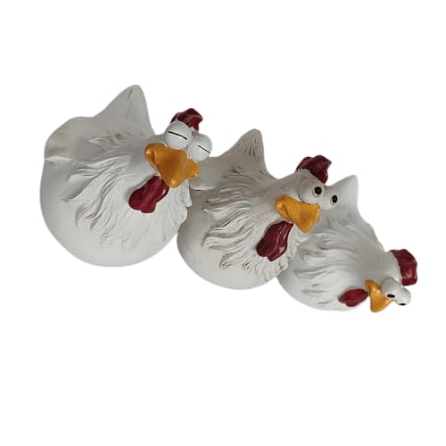 Real Animal Statue Freien Schöne Hühnerskulpturen Leicht Zu Bewegen Für Gartentreppen Terrassen Hinterhof Und Farm Dekoration Farm Animal Yard Ornamente von REITINGE