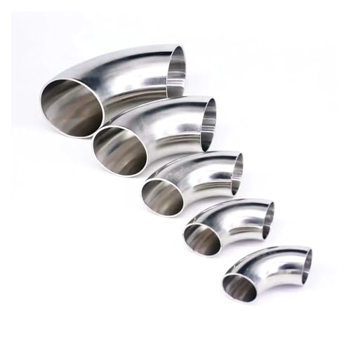 REIUAFWYGV 1PC O/D 60mm 304 Stainless Steel Elbow Welding 90 Degree Pipe Fittings REIUAFWYGV 1PC O/D 60mm 304 Stainless Steel Elbow Welding 90 Degree Pipe Fittings von REIUAFWYGV