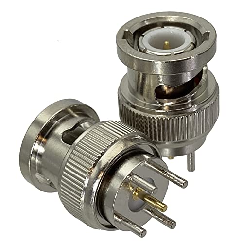 REIUAFWYGV 1Pcs BNC Male Center Solder PCB RF coaxial Connector Wire Terminals von REIUAFWYGV