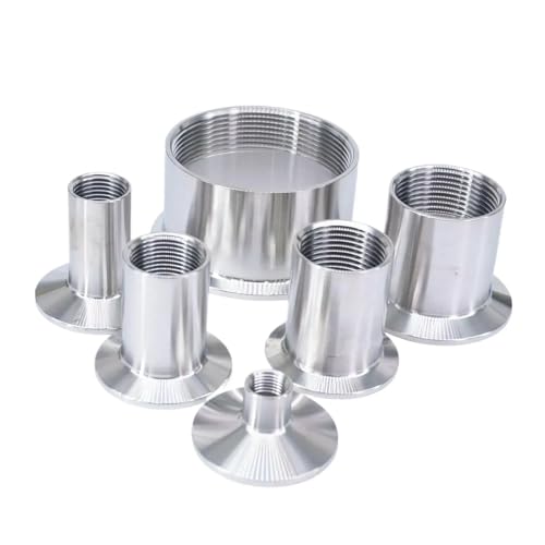 REIUAFWYGV 1pc 1/4" BSPT Female Tri Clamp 0.5" 304 Stainless Ferrule Clamp Pipe Fitting von REIUAFWYGV
