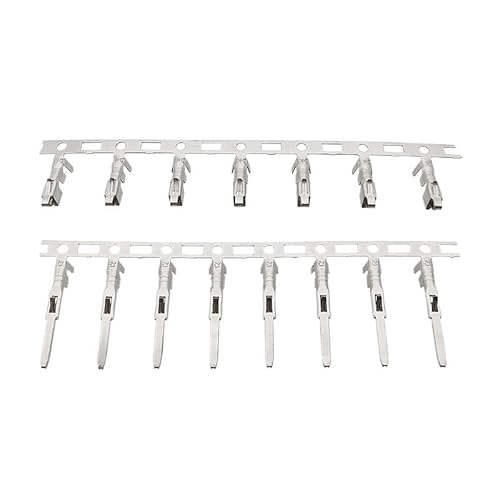 REIUAFWYGV 50Pcs JST SM 2.54 Male Female Terminal Connector SM Wire Cable Housing Crimp Pins(50Pcs SM Female) von REIUAFWYGV