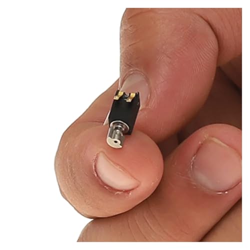 REIUAFWYGV 5PCS Black 4 * 8 Mobile Phone Vibrating Contacts Electronic Starter DC 3V-3.7V 0408 coreless Vibration Electronic Starter Soldered Wire REIUAFWYGV 5PCS Black 4 * 8 Mobile Phone Vibrating Contacts Electronic Starter DC 3V-3.7V 0408 coreless Vibration Electronic Starter Soldered Wire von REIUAFWYGV