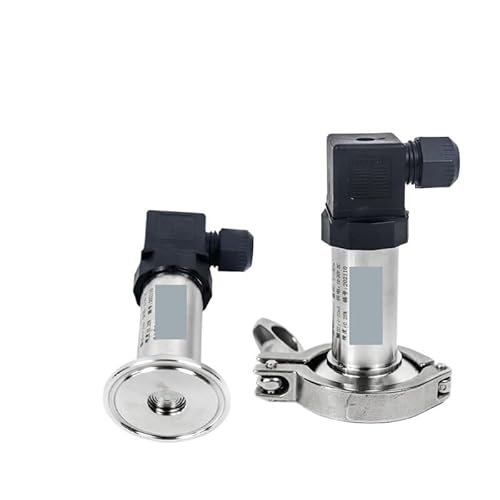 REIUAFWYGV Diaphragm Pressure Transmitter Flat Film Quick Fit Clamp 50.5mm Pressure Transducers(24VDC 4-20mA,0-1bar) von REIUAFWYGV