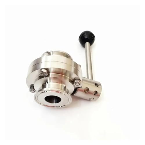 REIUAFWYGV Fit 32mm 1-1/4" Pipe OD x 1.5" Tri Clamp Flow Control Valve SUS 316L Stainless Beer Brewing Home von REIUAFWYGV