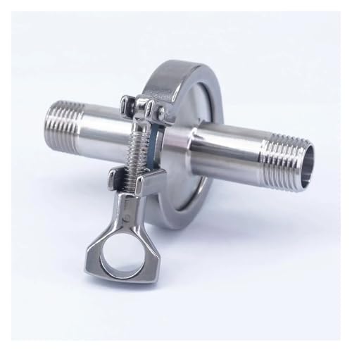 REIUAFWYGV Set Ferrule Fitting +Clamp+Gasket 1" NPT Male -1.5" Tri Clamp 304 Stainless Fitting Brew Beer REIUAFWYGV Set Ferrule Fitting +Clamp+Gasket 1" NPT Male -1.5" Tri Clamp 304 Stainless Fitting Brew Beer von REIUAFWYGV