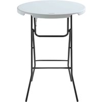 5er-Set Klappstehtische Weiß von REKKEM