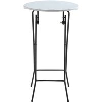 Rekkem - Klappbarer Stehtisch von 110 x 60 cm Weiß von REKKEM
