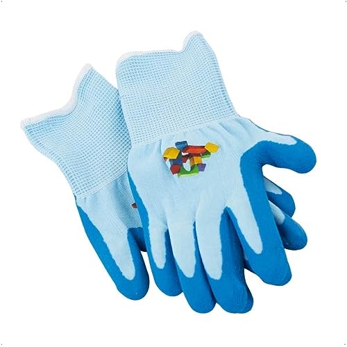 REKORD Qualität in Ihrer Hand Kinderhandschuhe Picco - blau, Größe 4, Gartenhandschuhe Kinder von REKORD Qualität in Ihrer Hand