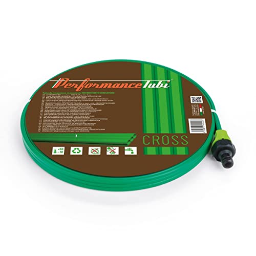 Spruhschlauch (PVC), Länge: 15 m, sanfte Sprühbewässerung, inklusive Anschlusskupplungen, temperaturbeständig (-10°C bis +50°C), UV-beständig, Wasserschlauch, Bewässerungsschlauch von REKORD Qualität in Ihrer Hand