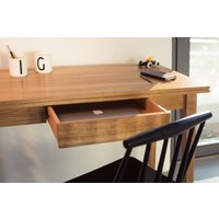 Little Office Desk Solid Oak Console Wood Rekord Furniture Little Office Desk Solid Oak Console Wood Rekord Furniture von REKORD