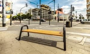 REKORD Gartenbank 186 x 64 x 63 cm Robuste Parkbank aus Metall und Holz mit Rückenlehne wetterfeste Outdoor Sitzbank Bank für Garten Terrasse Balkon Vorgarten - Spartan BO - Mahagoni REKORD Gartenbank 186 x 64 x 63 cm Robuste Parkbank aus Metall und Holz mit Rückenlehne wetterfeste Outdoor Sitzbank Bank für Garten Terrasse Balkon Vorgarten - Spartan BO - Mahagoni von REKORD