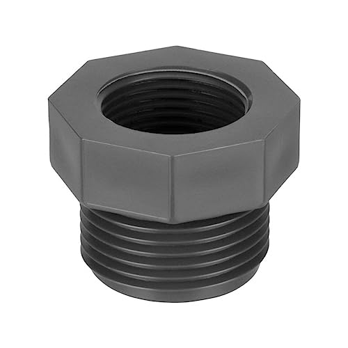 REKUBIK PVC-U Reduzierung kurz Außengewinde x Innengewinde Größe 2 1/2" AG x 2" IG REKUBIK PVC-U Reduzierung kurz Außengewinde x Innengewinde Größe 2 1/2" AG x 2" IG von REKUBIK