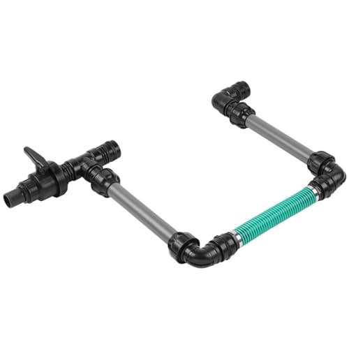 REKUBIK IBC Adapter BSP 2" - 2 IBC hintereinander Tankverbindung Schlauch Größe 50mm (2") von REKUBIK