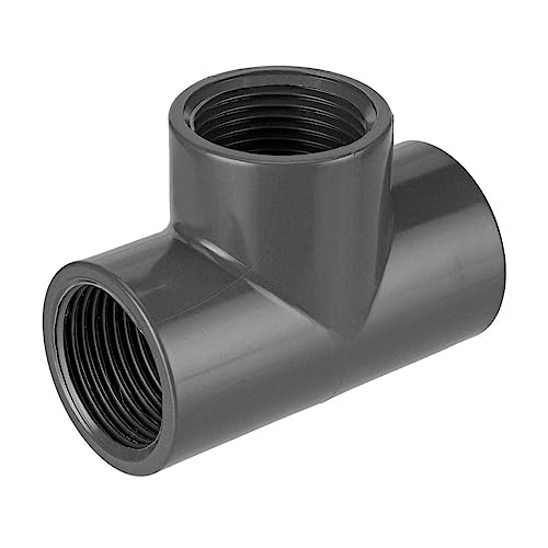 REKUBIK PVC-U T-Stück 3X Innengewinde Größe 2" IG x 2" IG x 2" IG von REKUBIK