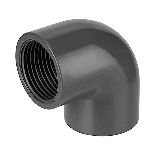 REKUBIK PVC-U Winkel 90° 2X Innengewinde Größe 1 1/2" IG x 1 1/2" IG von REKUBIK