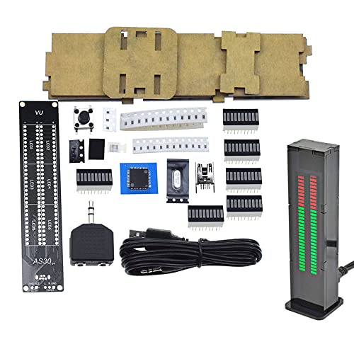 RELAND SUN AS30 DIY Professionelle LED Notenblätter Display Single Chip Elektronische Produktion 5V Doppelkanal Lichtwürfel VU Tisch (DIY) von Reland Sun