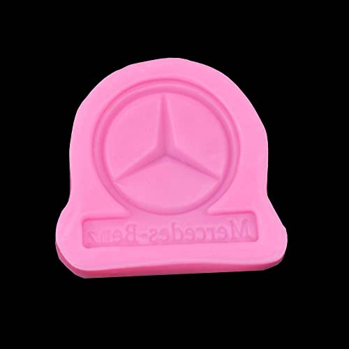 Reland Sun DIY Fondant Silikonform Auto Logo Kuchenformen Backformen Werkzeuge (ZE33) von Reland Sun