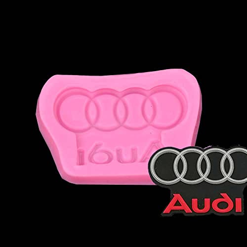 RELAND SUN Silikonform zum Selbermachen, Auto-Logo, Backform, Fondant von Reland Sun