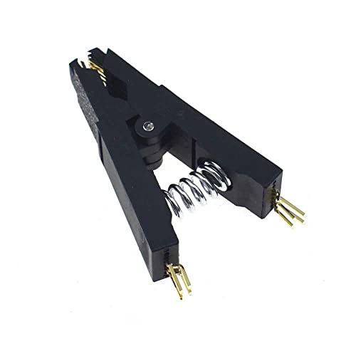 RELAND SUN SOP8 Flash Chip IC Testclips Steckdosenadapter Programmierer BIOS/93/24/25 (Clip-Biegung) von Reland Sun