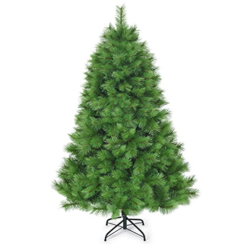 RELAX4LIFE 180cm Künstlicher Weihnachtsbaum, Dichte 586 Zweige, Realistischer PVC Kiefernadel, mit Metallständer, Klappsystem, für Zuhause & Büro & Geschäfte, grün RELAX4LIFE 180cm Künstlicher Weihnachtsbaum, Dichte 586 Zweige, Realistischer PVC Kiefernadel, mit Metallständer, Klappsystem, für Zuhause & Büro & Geschäfte, grün von RELAX4LIFE