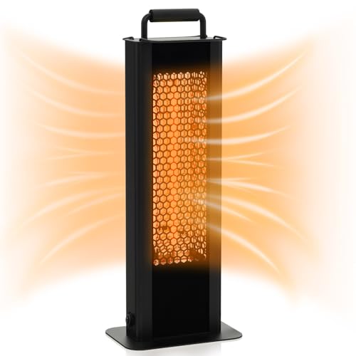 RELAX4LIFE Heizstrahler Doppelseitig, Standheizstrahler 1200W mit Kipp- & Überhitzungsschutz, Infrarotstrahler für Innen- & Außenbereich, Terrassenstrahler IP65 wasserdicht RELAX4LIFE Heizstrahler Doppelseitig, Standheizstrahler 1200W mit Kipp- & Überhitzungsschutz, Infrarotstrahler für Innen- & Außenbereich, Terrassenstrahler IP65 wasserdicht von RELAX4LIFE