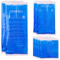relaxdays Kühlpad-Set blau von RELAXDAYS