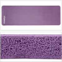 relaxdays Yogamatte violett 60,0 x 180,0 x 1,0 von RELAXDAYS