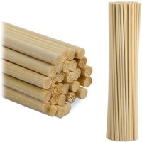400 x Bambusstäbe, 30 cm, Bambusstöcke zum Basteln, Rankhilfe für Zimmerpflanzen, Bastelstäbe rund, natur, im Set 400 x Bambusstäbe, 30 cm, Bambusstöcke zum Basteln, Rankhilfe für Zimmerpflanzen, Bastelstäbe rund, natur, im Set von RELAXDAYS