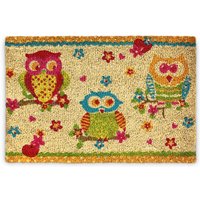 Relaxdays - Fußmatte Kokos, BxT: 40x60 cm, rutschfeste PVC-Unterlage, Kokosfaser, Schmutzfangmatte, Fußabstreifer, bunt Relaxdays - Fußmatte Kokos, BxT: 40x60 cm, rutschfeste PVC-Unterlage, Kokosfaser, Schmutzfangmatte, Fußabstreifer, bunt von RELAXDAYS
