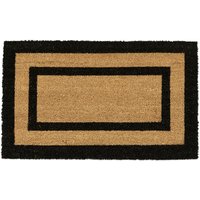 Relaxdays - Fußmatte aus Kokos & pvc, rutschfest, Schmutzfangmatte für Balkon/Flur/Veranda, BxT: 75x45 cm, natur Relaxdays - Fußmatte aus Kokos & pvc, rutschfest, Schmutzfangmatte für Balkon/Flur/Veranda, BxT: 75x45 cm, natur von RELAXDAYS