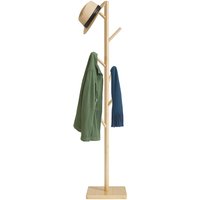 Relaxdays Garderobenständer, Baumform, 8 Haken, 3 Höhen: 102/138/175 cm, Kautschukholz & MDF, Natur Relaxdays Garderobenständer, Baumform, 8 Haken, 3 Höhen: 102/138/175 cm, Kautschukholz & MDF, Natur von RELAXDAYS