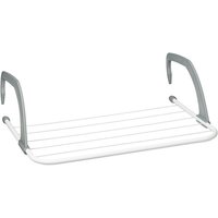 Hängetrockner, Wäschetrockner zum hängen für Heizkörper u. Balkon, klein, Wäschehalter, 3m Trockenlänge, weiß - Relaxdays Hängetrockner, Wäschetrockner zum hängen für Heizkörper u. Balkon, klein, Wäschehalter, 3m Trockenlänge, weiß - Relaxdays von RELAXDAYS