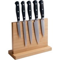 Relaxdays Messerblock magnetisch, doppelseitig, Bambus, HxBxT: 22 x 30 x 10 cm, Messerhalter für 20 cm Klingen, natur Relaxdays Messerblock magnetisch, doppelseitig, Bambus, HxBxT: 22 x 30 x 10 cm, Messerhalter für 20 cm Klingen, natur von RELAXDAYS