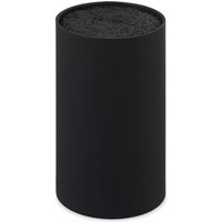 Messerblock unbestückt mit Borsten, ohne Messer, für 8 Messer aller Art, Messerhalter hd 18x11 cm, schwarz - Relaxdays Messerblock unbestückt mit Borsten, ohne Messer, für 8 Messer aller Art, Messerhalter hd 18x11 cm, schwarz - Relaxdays von RELAXDAYS