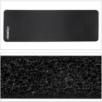 relaxdays Yogamatte schwarz 60,0 x 180,0 x 1,0 von RELAXDAYS
