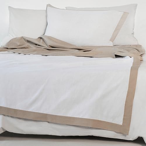 RELAXOUND ORIGINAL Breezyblanket 155x225 cm (Reverse Taupe, Single) - Sommerdecke - Recovery Blanket - 3-lagige Baumwolldecke - AirFlair Effekt für optimale Temperierung - gemütlich wie auf Wolken von RELAXOUND