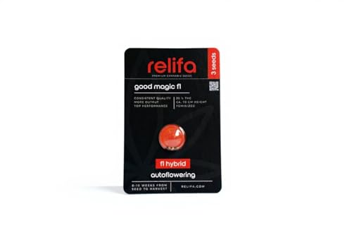 Relifa • Good Magic F1 • Premium F1 Hybrid • Samensorte für Anbauer • Versiegelte Verpackung • 3 Stück von RELIFA