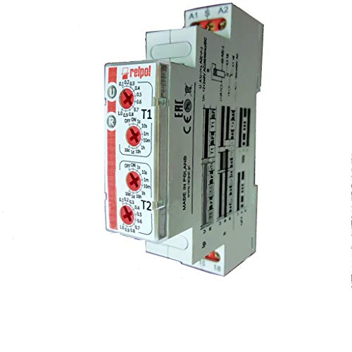 RPC-1ES-UNI Zeitrelais 1s-10 Tage SPDT 24VDC/16A,250VAC/16A 12-240VAC RELPOL RPC-1ES-UNI Zeitrelais 1s-10 Tage SPDT 24VDC/16A,250VAC/16A 12-240VAC RELPOL von Relpol