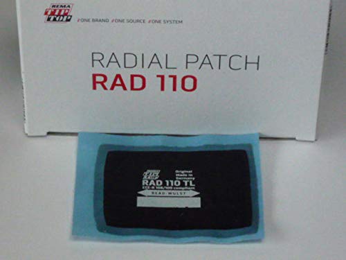 Tip Top RAD 110 TL Reparaturpflaster 2 Stück, Radialpflaster, Reifenreparatur 512110-2 von REMA TIP TOP