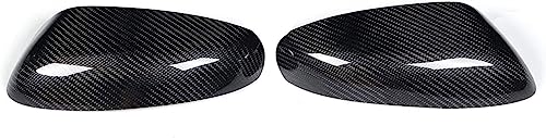 REMAZ 2 Stück ABS Auto Rückspiegelkappe für Mazda RX8 2001-2010, Ersatz Autotür Seitenspiegelabdeckungen Shell Borte Schützen Zubehör von REMAZ