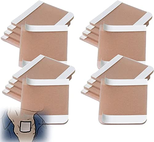 REMEK 120Pcs Tracheostomie Hals Trachea Schutz, Laryngektomie Staubdicht Atmungsaktiv Aufkleber Stoma Protector Cover Für Laryngektomie Tracheostomie Trachea Einschnitt Protector von REMEK