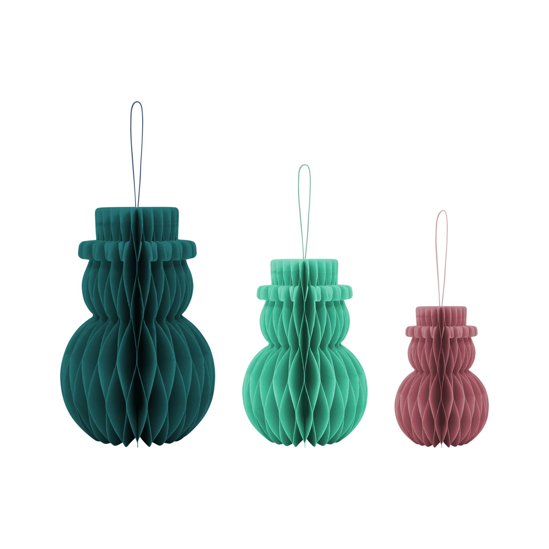 Baumschmuck 'Schneemänner', 3er-Set von REMEMBER®