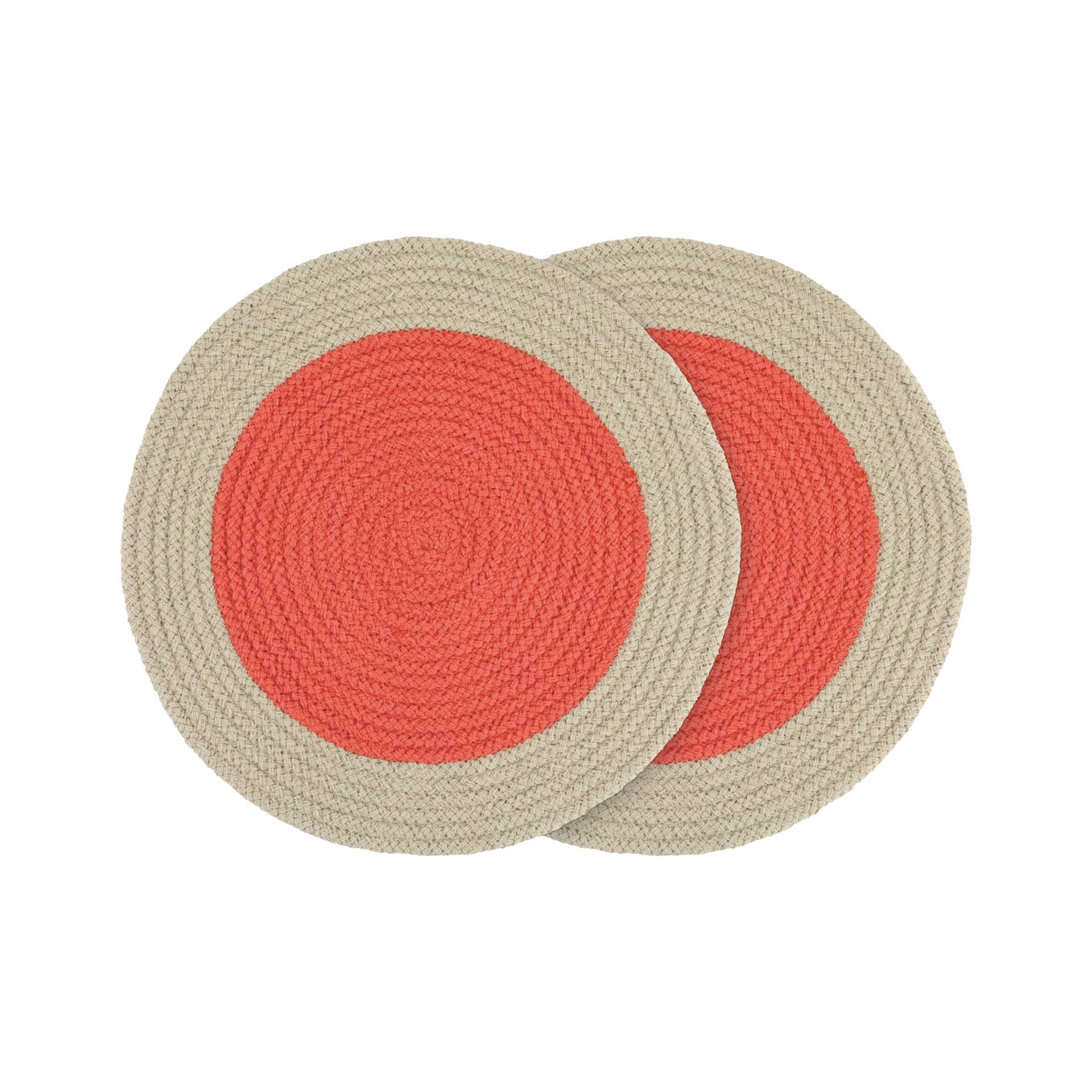 Baumwoll-Tischsets 'Raspberry', 2er-Set von REMEMBER®