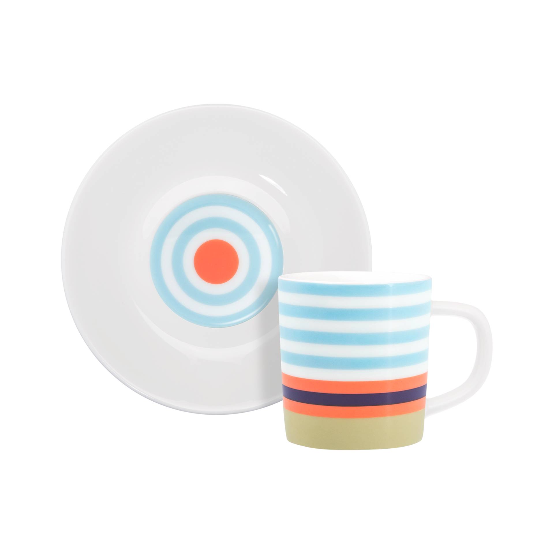 Espressotasse + Unterteller 'Positano' von REMEMBER®