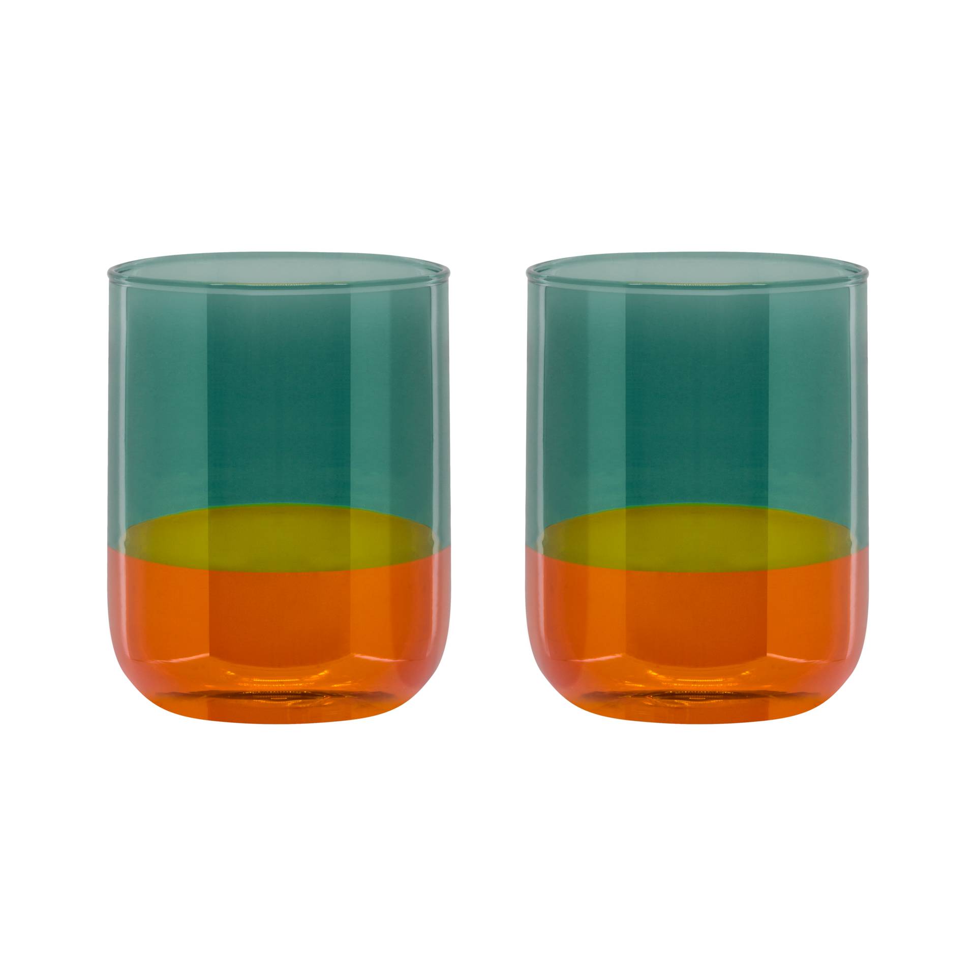 Gläser 'amber', 2er-Set von REMEMBER®