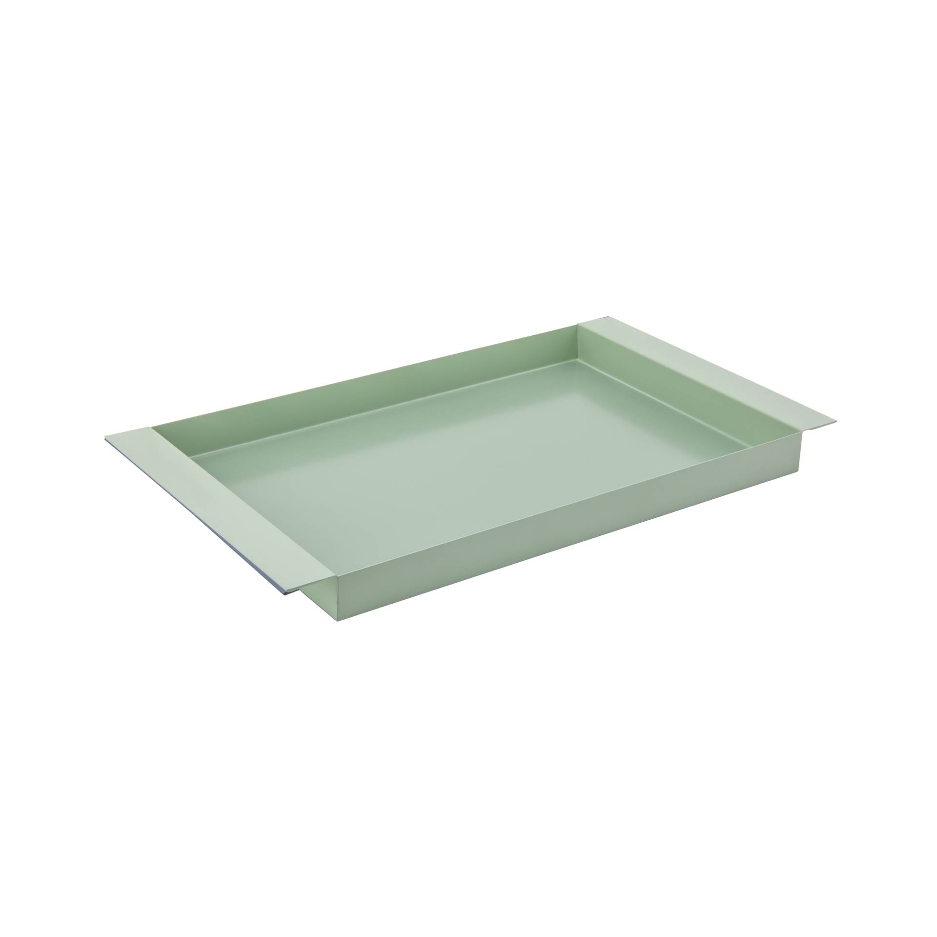 Metall-Tablett Ryo groß 'Aquamarine' von REMEMBER®