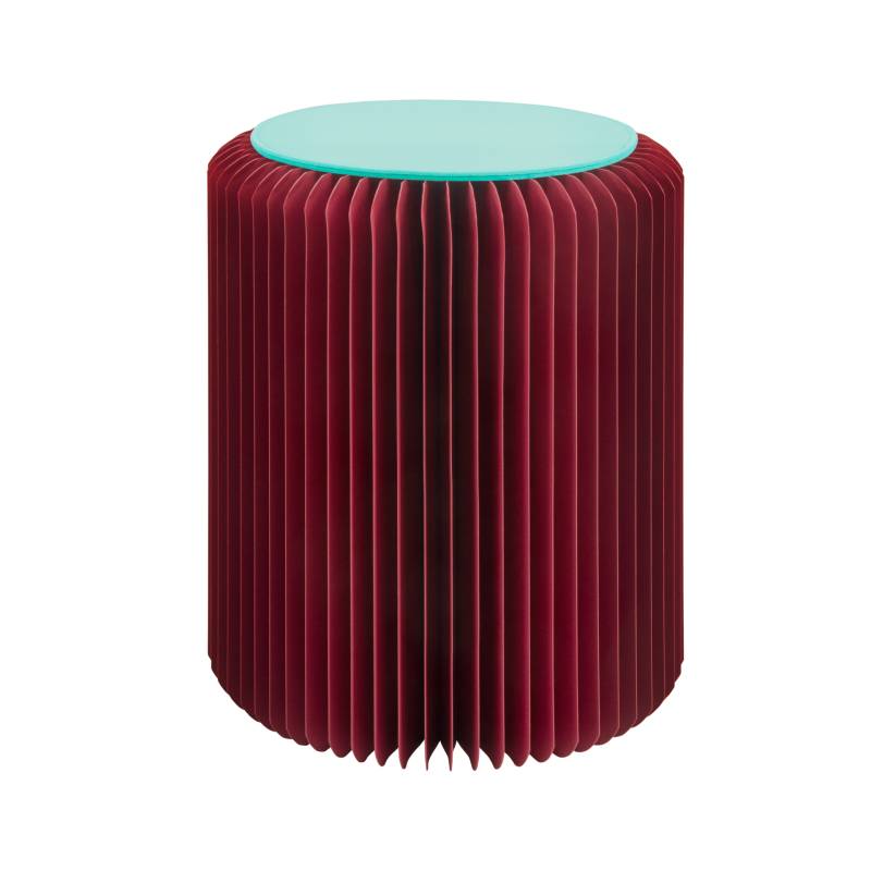 Papierhocker Papillon 'bordeaux' von REMEMBER®